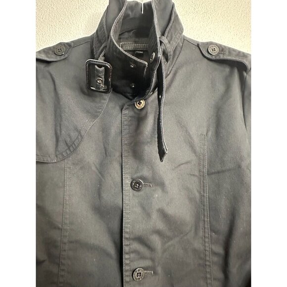 Jack Jones Women's Black Gardner Trench Jacket Size 175/96A US XL - Picture 7 of 16